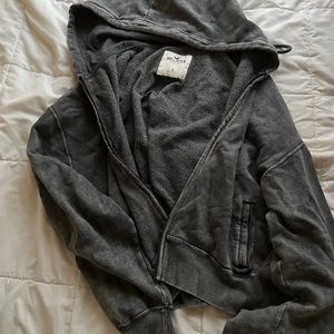 Hollister zip up hoodie
